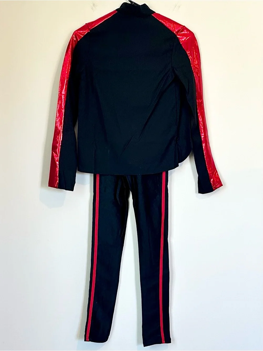 NEW Weissman So Far So Great Black & Red Dance Set - Size: LC